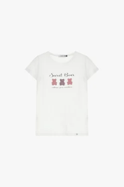 T-shirt maniche corte stampata