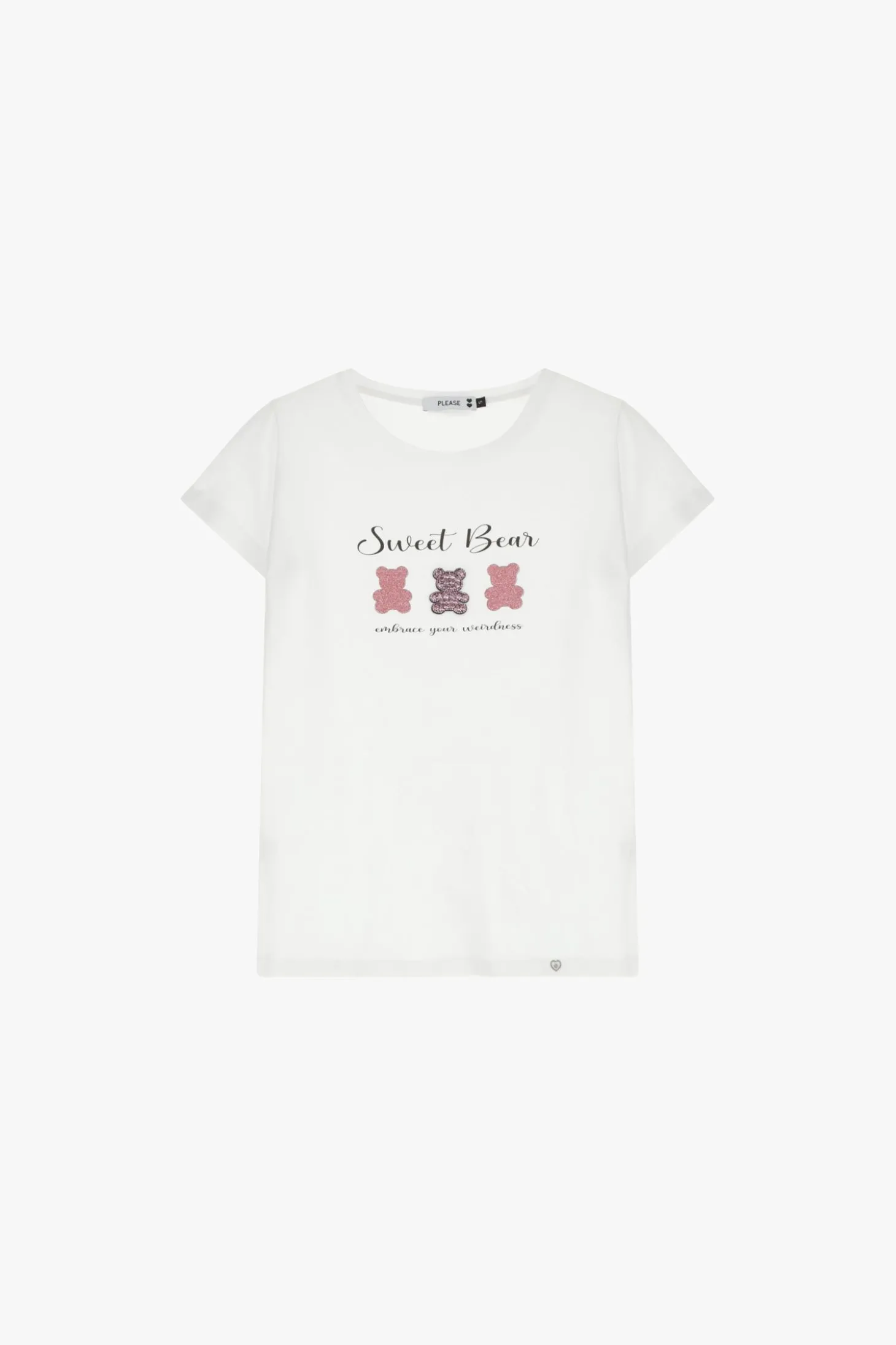 T-shirt maniche corte stampata